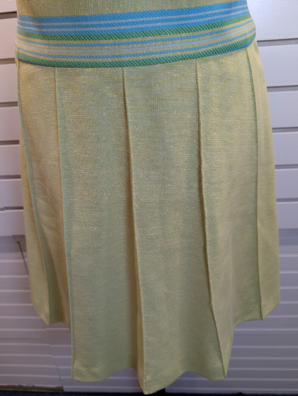 Vintage Sleeveless Stitch Pleat Tennis Dress Size M EUC - Picture 3 of 8